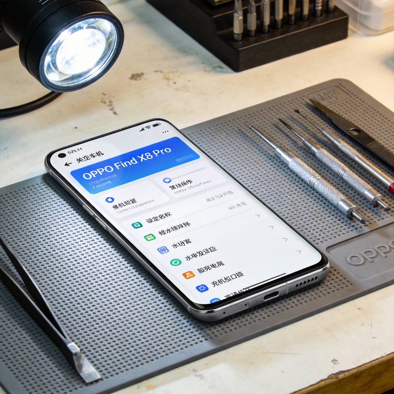OPPO Find X8 Pro 进水主板维修维修后