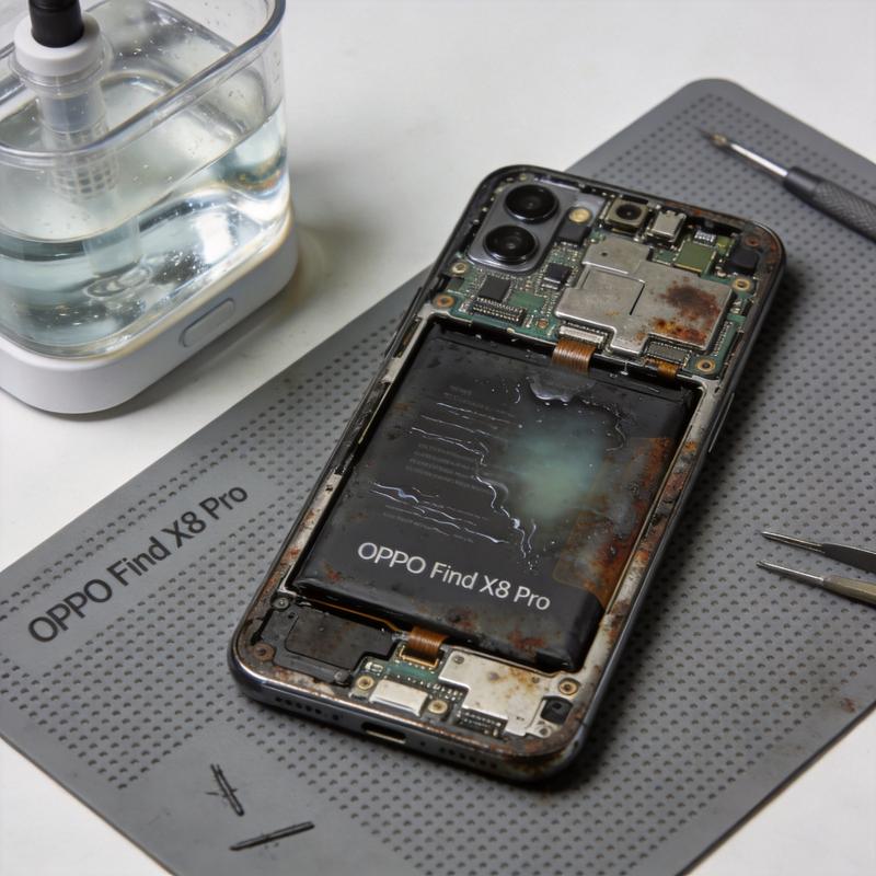 OPPO Find X8 Pro 进水主板维修维修前