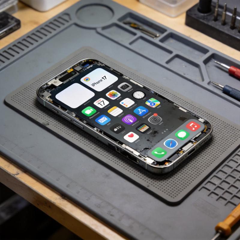 iPhone 17 进水不开机修复维修后