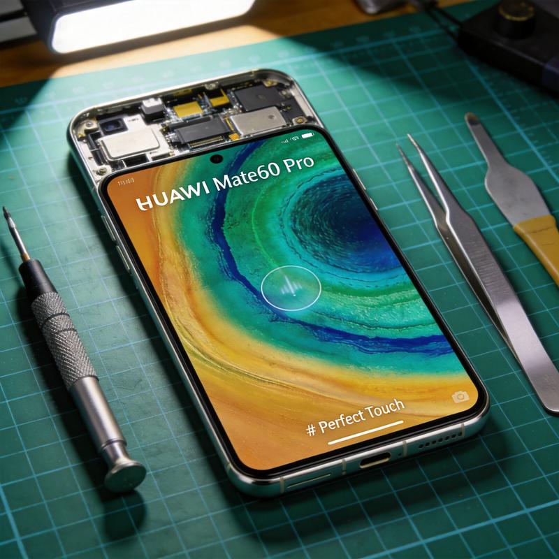 华为Mate 60 Pro OLED屏幕维修维修后