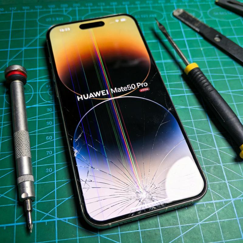 华为Mate 60 Pro OLED屏幕维修维修前