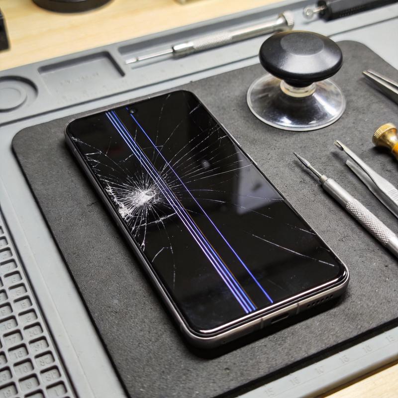 小米15 Pro 屏幕碎裂更换维修前