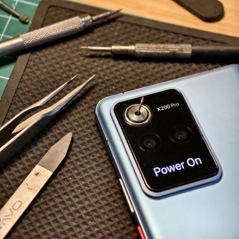 vivo X200 Pro 电源键失灵修复维修后