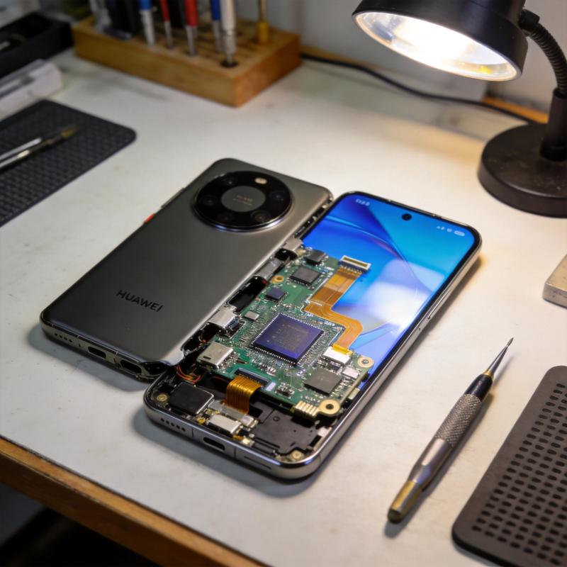 华为P70 Pro 屏幕无背光维修维修后
